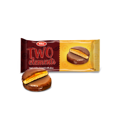 Ciasteczka „Two Elements” – pomarańcza