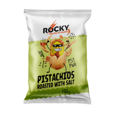 Prażone solone pistacje „Rocky”