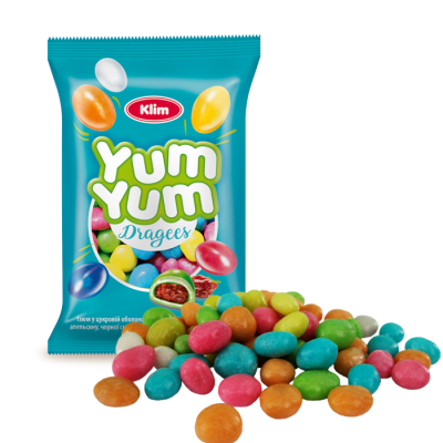 Draże „Yum Yum” rodzynki w polewie