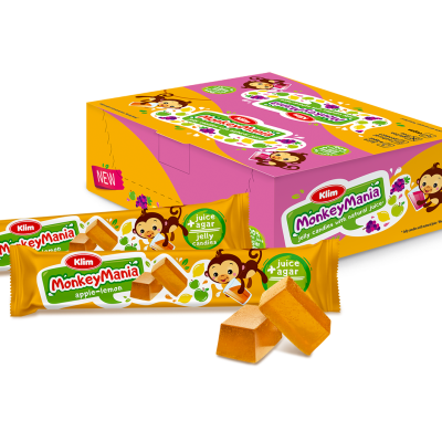 Galaretki „Monkey Mania” jabłkowo-cytrynowe