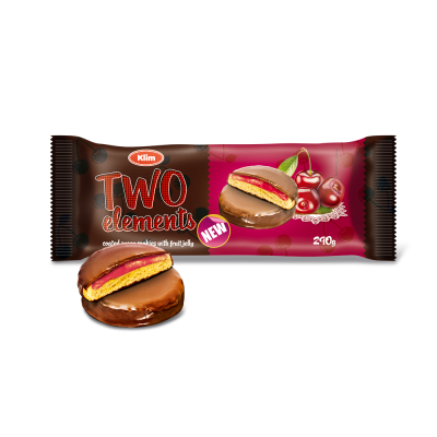 Ciasteczka „Two Elements” – wiśnia